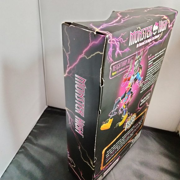 2013 Monster High FREAKY FUSION NEIGHTHAN ROT zombie unicorn NOS 2 in 1 - Picture 7 of 8